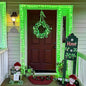 String Lights 163 ft Green 500 LED with Remote and 8 Modes