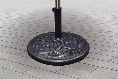 BACKYARD EXPRESSIONS PATIO · HOME · GARDEN 911554 21 Pound Umbrella Base, Bronze