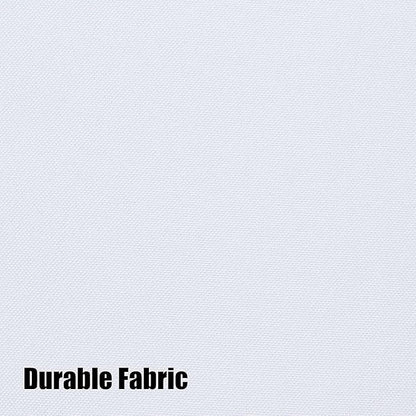 BONZER Outdoor Waterproof Curtains for Patio Privacy Grommet Light Filtering Outside Curtains for Gazebo, Porch, Pergola, Pavilion, 1 Panel, 84W x 95L inch, White
