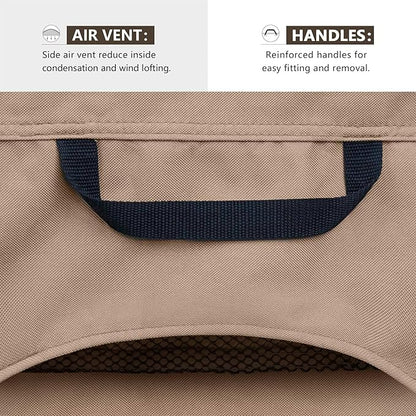 ULTCOVER Patio V-Shaped Sofa Cover Waterproof - Image 4