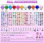 Decorative Garden Stakes DIY Kit, 238 Pieces with Multicolor Beads