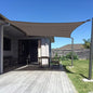 SUNNY GUARD Custom Size 6'x10' Brown Sun Shade Sail Rectangle UV Block Shade for Backyard Yard Patio Deck Garden(Customized)