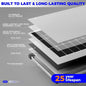 200W 12V Monocrystalline Solar Panel with IP67 Waterproof Rating