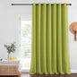 NICETOWN Blackout Patio Curtains 100 x 144 Inches Long for Sliding Door Extral Wide Blackout Curtain Panels Thermal Insulated Room Divider - Grommet Top, 100" W x 144" L, 1 Panel, Fresh Green