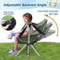 Hammock Chair for Kids, Green, Folding Rocking Chair, 135 lb Capacity