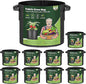 T4U 3 Gallon Grow Bags, Upgrade Grow Bags with Handles, Heavy Duty Thickened Nonwoven Fabric Pots, 3 Gallon Pots for Plants, Rosemary, Chamomile, Onion (10 Pack)
