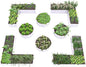 A ANLEOLIFE 8-Pack 4X4X1.5ft & 74x74x18in Deep Root Galvanized Raised Garden Beds Outdoor for Planting Vegetables Flowers Herb, Antique White