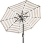 Best Choice Products 10ft Solar Polyester LED Lighted Patio Umbrella w/Tilt Adjustment and UV-Resistant Fabric