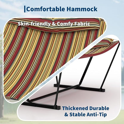 Portable 2 Person Double Hammock - Image 4