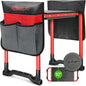 Garden Kneeler and Seat Heavy Duty,Upgraded Foldable Gardening Stool Widened to 10" Stable Wear-Resistant Prevent Knee and Back Pain, Bench High-End 2 Large Tool Bags Gift for Women