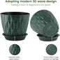 Plant Pots for Indoor Outdoor Plants, 7 Inch