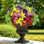 HOHOTIME 21 Bundles Artificial Flowers for Outdoors, No Fade Fake Plastic Flowers Faux Plants, Eucalyptus Morning Glory for Hanging Planters Garden Porch Window Box Home Wedding Farmhouse
