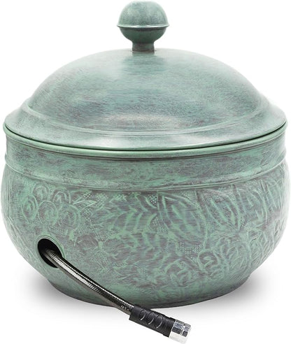Key West Hose Pot with Lid - Blue Verde by Good Directions