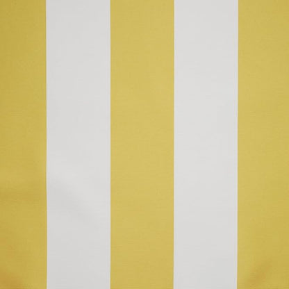 Exclusive Home Canopy Stripe Indoor/Outdoor Grommet Top Curtain Panel, 54"x96", Sunbath / White, Set of 2