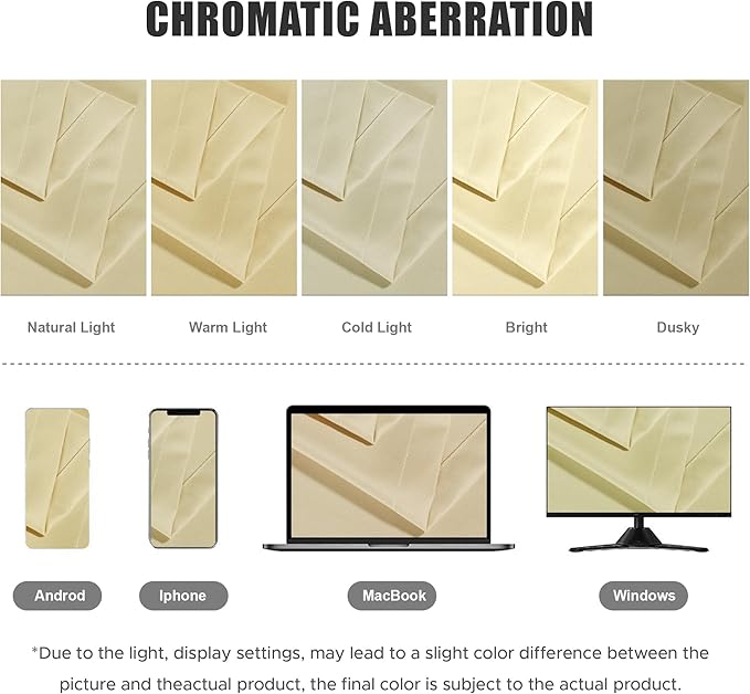 BONZER Wide Waterproof Outdoor Curtains for Patio Heavy Privacy Light Filtering Grommet Outside Curtains for Porch, Pergola, Gazebo, 1 Panel, 110W x 108L inch, Cream