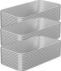 3 Pack Tall 4x2FT Corrugated Galvanized Steel Raised Garden Bed Outdoor, Metal Above Ground Garden Bed for Vegetables and Flowers, Raised Beds for Gardening-4x2x1.5FT