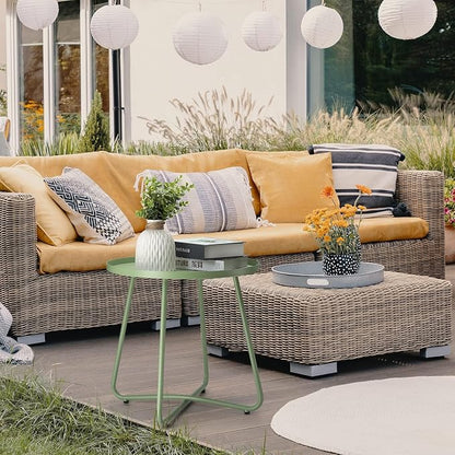 danpinera Outdoor Side Tables, Weather Resistant Steel Patio Side Table - Image 9