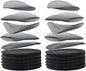 200 Pack 68MM, 2.7 inch Round Mesh Nets for Block Soil Leaking of 4 inch Nursery Pots(or Other Pots Bottom Around 2.7")