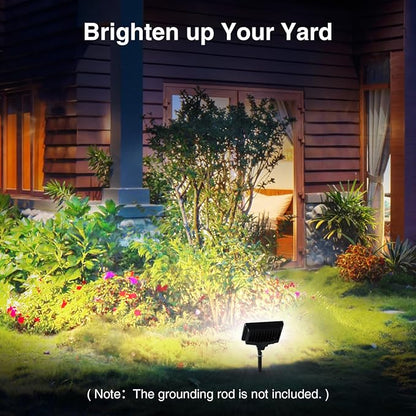 Onforu 65W LED Flood Lights Outdoor with Knuckle Mount, 7800LM Super Bright Garage Security Lights, IP66 Waterproof, 6500K Outside led Lights for Yard, Garage, Garden 2 Pack