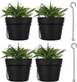 Gardzen Hanging Planters, Hanging Pots Holder for Plants Outdoor & Indoor, Plant Hangers for Plant Flower, M