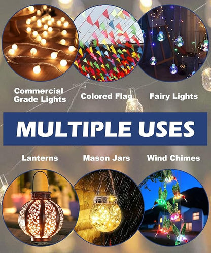 10FT String Light Pole for Outdoor, Heavy Duty Metal Lighting Stand Pole for Garden Lawn Backyard Patio Holiday Wedding Party Decorations (1 Pack)