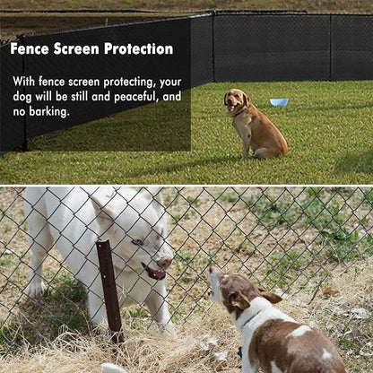 UPGRADE Privacy Fence Screen 4'x31' Black Outdoor 90% Visibility Blockage 170 GSM Mesh Shade Cover Panels for Backyard,Balcony,Home Decoration with Zip Ties,Customized Avaliable