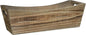 Classic Home & Garden Wood Window Box - Handled Buffalo Brown