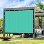 Artpuch Outdoor Pergola Shade Cover 8' X 24' Sun Shade Cloth with Grommets, 90% UV Protection Canopy Patio Privacy Screen (Customized Available) GN107, Turquoise