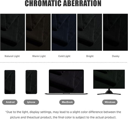BONZER Waterproof Outdoor Curtains for Patio Porch Pergola Cabana Light Filtering Privacy Grommet Indoor Curtain Panels for Bedroom Living Room, 1 Panel, 54W x 108L inch, Black