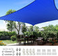 Quictent 24X24FT 185 GSM HDPE Square Sun Shade Sail Canopy 98% Sun Block Outdoor Patio Garden with Hardware Kit