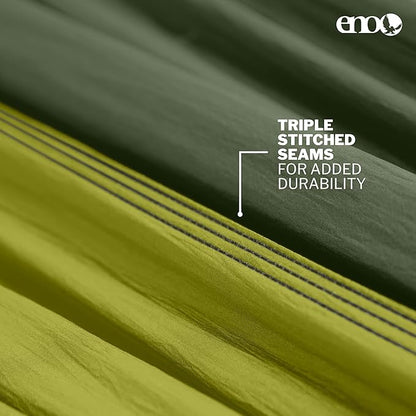 ENO, Eagles Nest Outfitters DoubleNest Lightweight Camping Hammock, 1 to 2 Person, Special Edition Colors, ATC