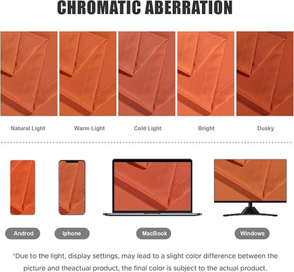 BONZER Waterproof Outdoor Curtains for Patio Porch Pergola Cabana Light Filtering Privacy Grommet Indoor Curtain Panels for Bedroom Living Room, 1 Panel, 84W x 120L inch, Mecca Orange