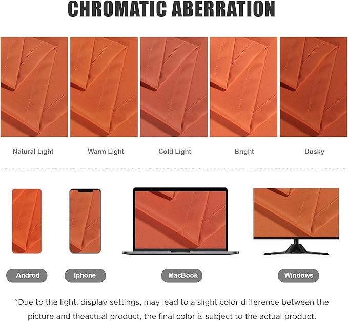 BONZER Extra Wide Waterproof Outdoor Curtains for Patio Heavy Privacy Light Filtering Grommet Outside Curtains for Porch, Pergola, Gazebo, 1 Panel, 150W x 108L inch, Mecca Orange