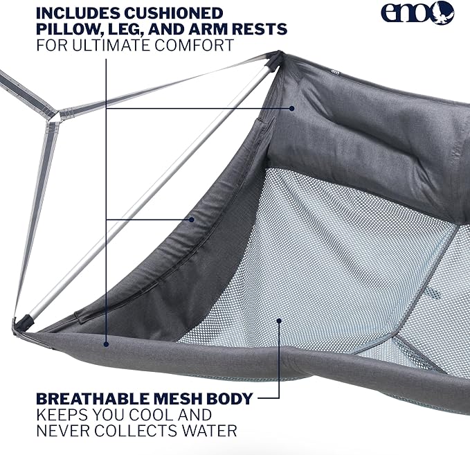 ENO DoubleLoft Hammock Chair Atlantic Blue