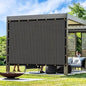 Artpuch Outdoor Pergola Shade Cover 20x23 FT Sun Shade Cloth with Grommets Dark Grey 90% UV Protection Canopy Patio Privacy Screen (Customized Available)