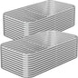 2 Pack Tall 8x3FT Raised Beds for Gardening, Corrugated Galvanized Steel Raised Garden Bed, Outdoor Metal Above Ground Garden Bed for Vegetables and Flowers