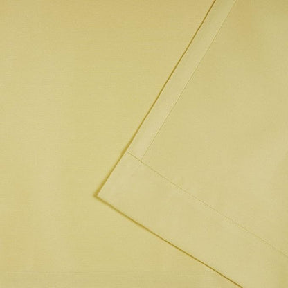 Exclusive Home Cabana Solid Indoor/Outdoor Light Filtering Hook-and-Loop Tab Top Curtain Panel Pair, 54"x63", Sundress
