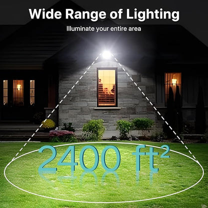 LED Wall Pack 150W: 22500lm Outdoor Wall Lights with Dusk to Dawn Photocell - Glass Lens LED Security Flood Lighting for Parking Lot and Warehouse