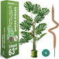 63 Inch Bendable Moss Pole Monstera Plant Support for Climbing Indoor Plants - Stakes for Potted Climbers - Tall Sticks Indoor Trellis for Houseplants - Accessories for Monstera Pot