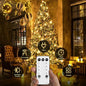 String Lights, 1200 LED, 315 ft Warm White, Remote Control