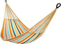 Handwoven Hammock by Yellow Leaf Hammocks - Double Size, Fits 1-2 PPL, 400lb max - Weathersafe, Super Strong, Easy to Hang, Ultra Soft, Artisan Made - Color: Desert Multicolor