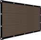 Mocha Sun Shade Cloth,Pergola Shade Cover with Reinforced Grommets,90% Shade Fabric Fence Privacy Screen Balcony,Pergola Shade Cover Canopy Garden Carport Porch Deck Patio Shade Cover,6x8FT