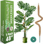48 Inch Bendable Moss Pole Monstera Plant Support for Climbing Indoor Plants - Stakes for Potted Climbers - Tall Sticks Indoor Trellis for Houseplants - Accessories for Monstera Pot