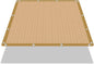 90% Shade Cloth Sun Shade Fabric Privacy Screen Shade Cover for Patio Garden Pergola Shade Cover Canopy with Gromments