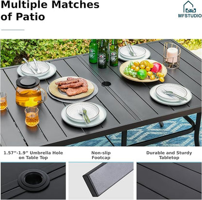 MFSTUDIO Outdoor Patio Dining Table - Image 5