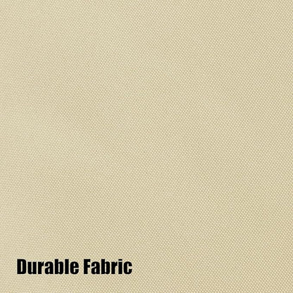 BONZER Waterproof Indoor/Outdoor Curtains for Patio Thick Privacy Grommet Curtains for Bedroom, Living Room, Porch, Pergola, Cabana, 1 Panel, 84W x 95L inch, Cream