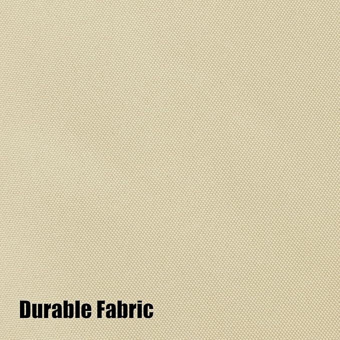 BONZER Outdoor Waterproof Curtains for Patio Privacy Grommet Light Filtering Outside Curtains for Gazebo, Porch, Pergola, Pavilion, 1 Panel, 54W x 108L inch, Cream