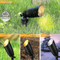 Outdoor Spotlights, 12V RGB+CCT Color Changing with Remote, Die-Cast Aluminum