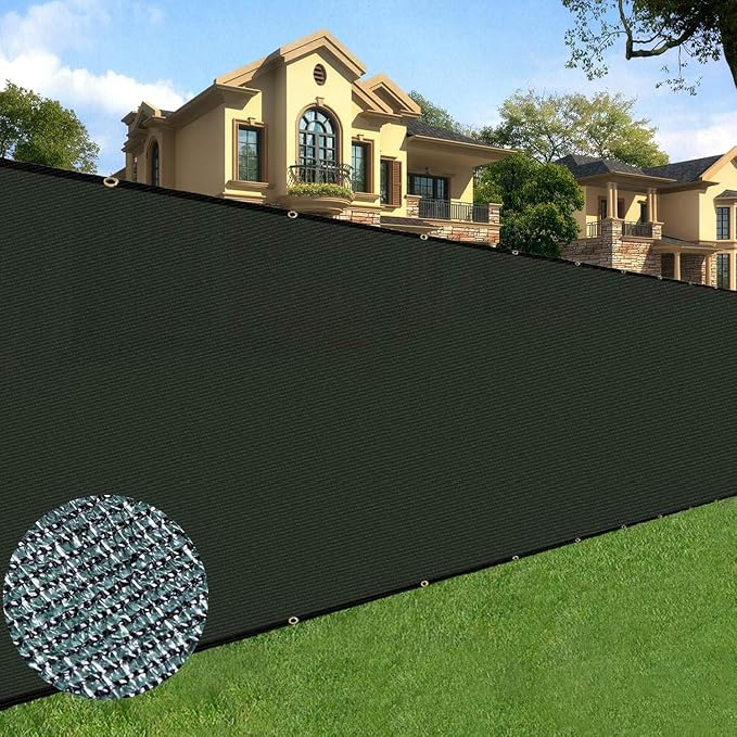 Sunnyglade 5 feet x 100 feet Privacy Screen Fence Heavy Duty Fencing Mesh Shade by Sunnyglade