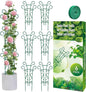 6 Pack Indoor Plant Trellis for Potted Plants, Stackable Garden Trellis for Climbing Plants Outdoor, Small Trellis for Houseplants Rose Hoya Pothos Plant Climber Support